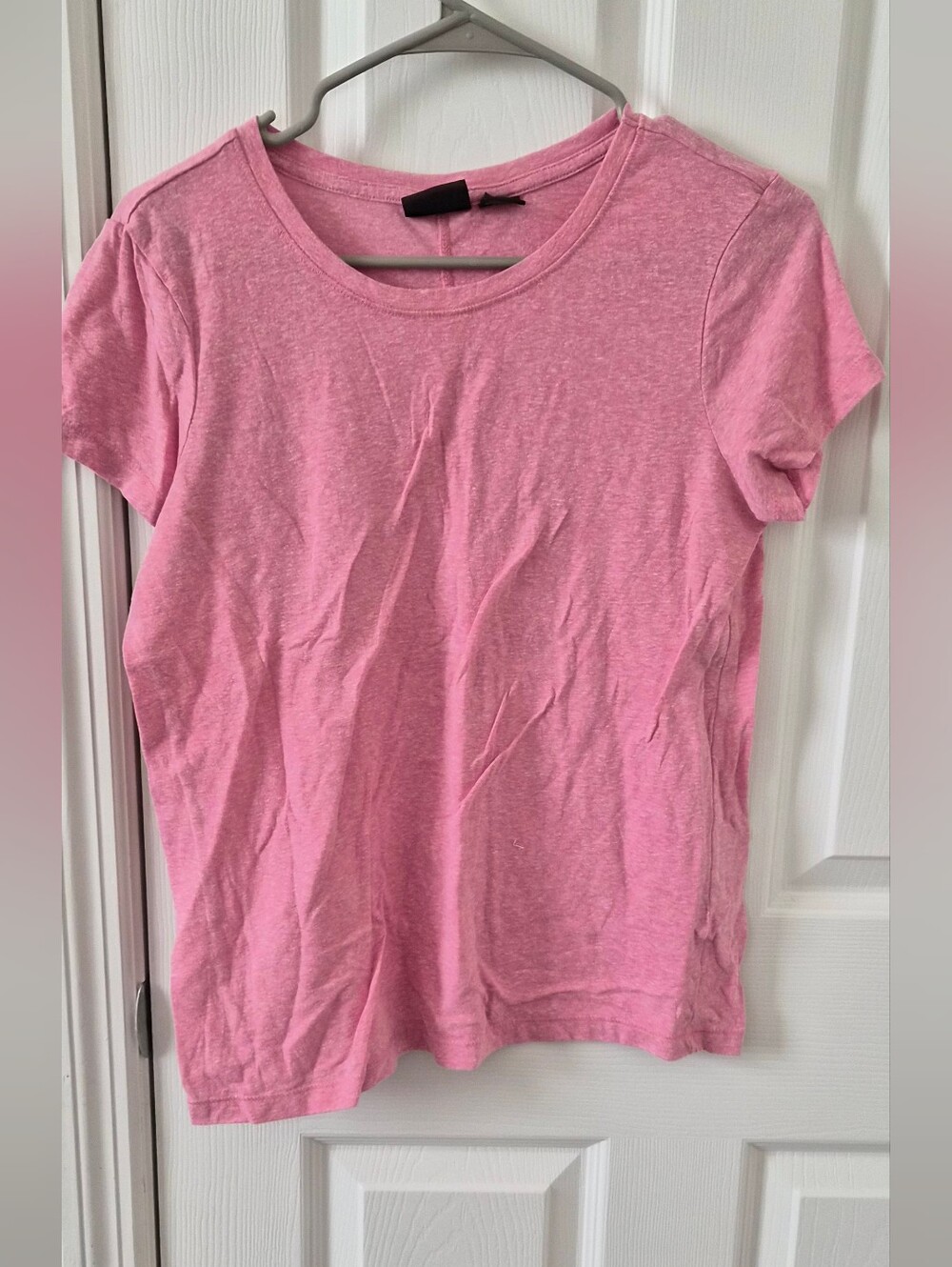 Rachel Zoe Heather Pink Short-Sleeve Crew Tee